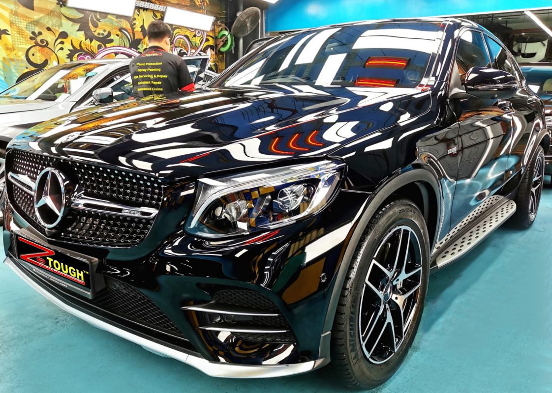 Mercedes-Benz AMG GLC43, sealed with ZeTough Titanium at Revol Carz.