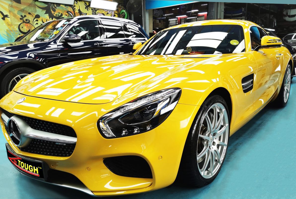 Mercedes-Benz AMG GT, sealed with ZeTough Ceramic at Revol Carz.