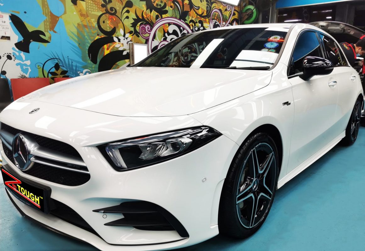 Mercedes-Benz AMG 35, sealed with ZeTough Ceramic at Revol Carz.