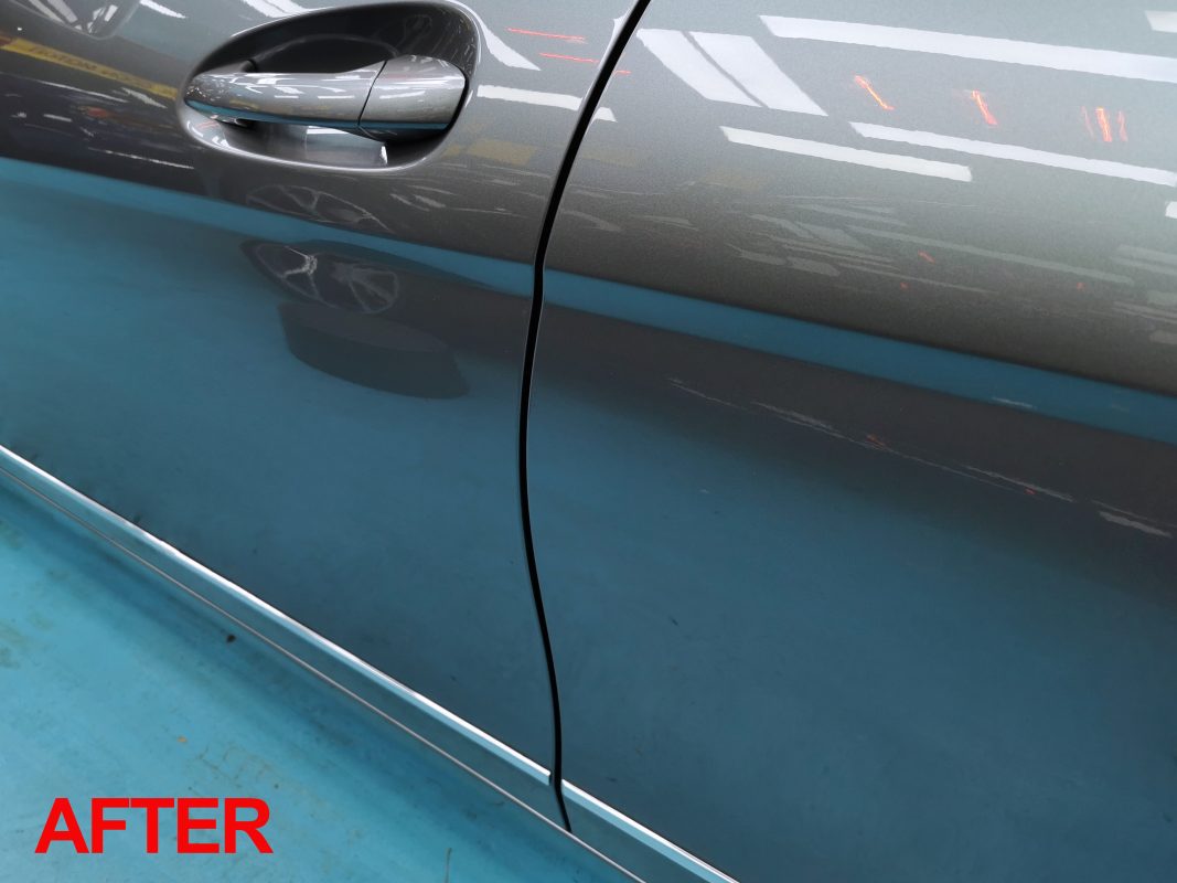 Mercedes-Benz C200, fully resprayed at Revol Carz.