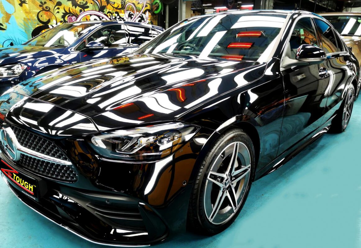 Mercedes-Benz C200, sealed with ZeTough Titanium at Revol Carz.