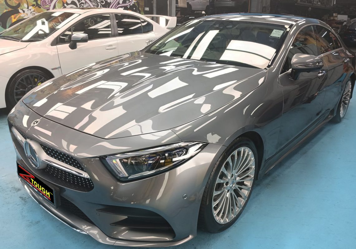 Mercedes-Benz CLS350, sealed with ZeTough Ceramic at Revol Carz.