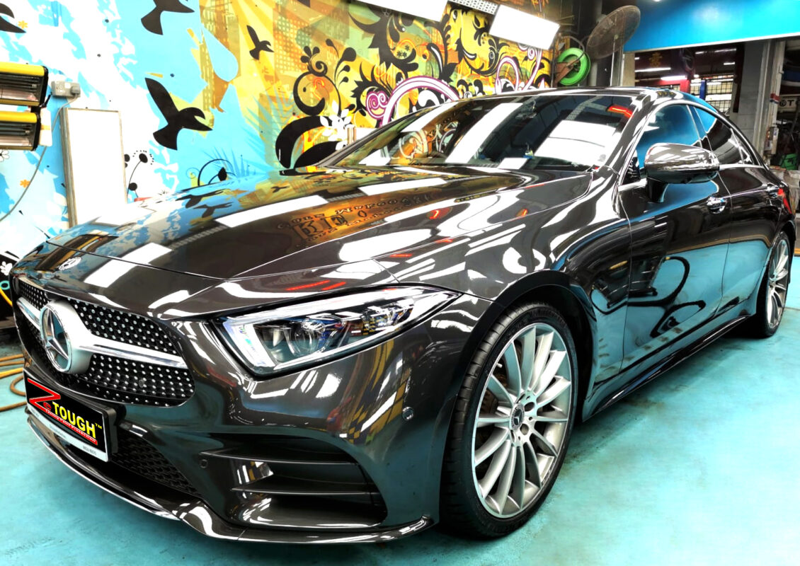 Mercedes-Benz CLS450, sealed with ZeTough Titanium at Revol Carz.