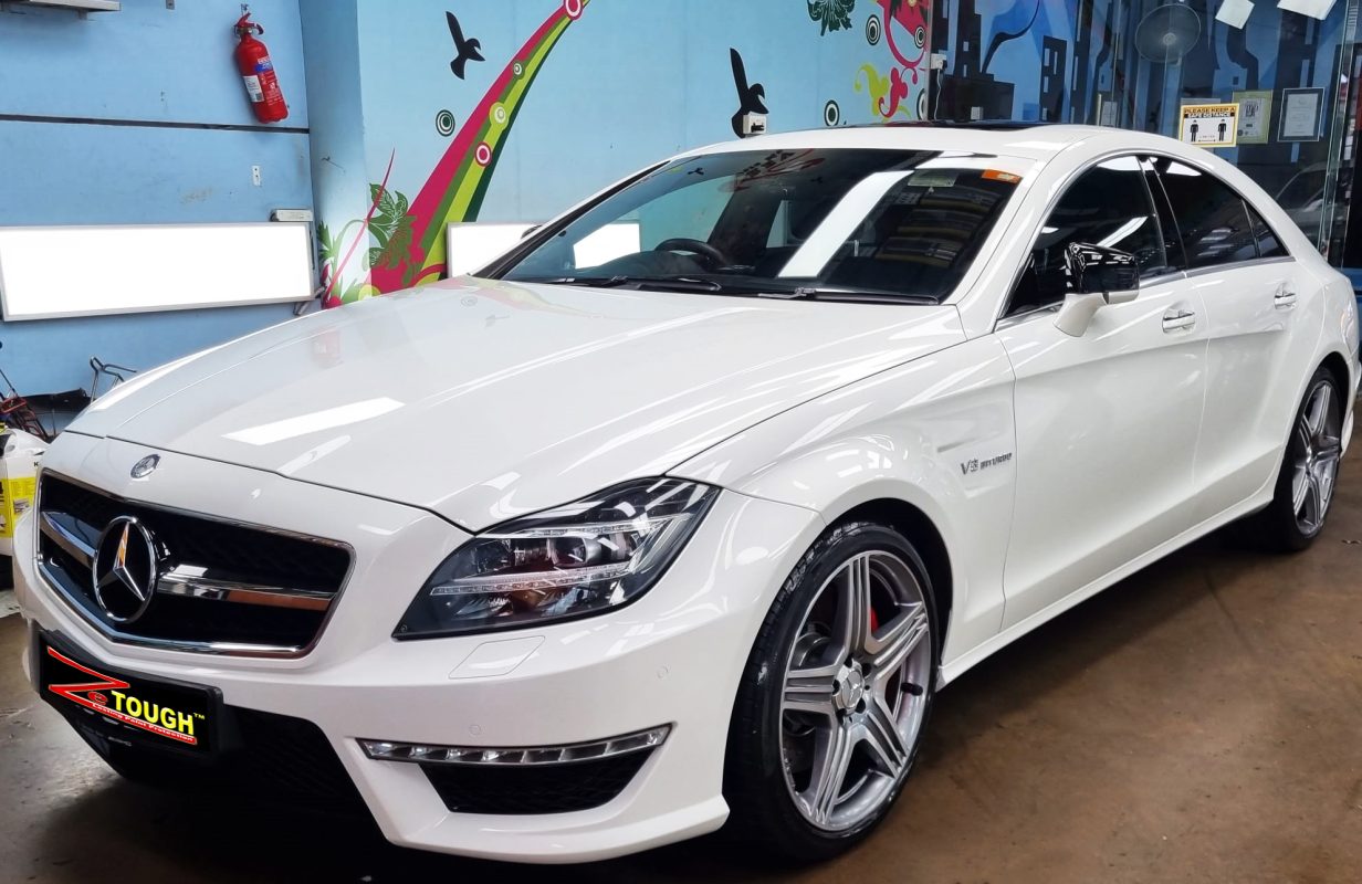Mercedes-Benz CLS63, sealed with ZeTough Ceramic at Revol Carz.