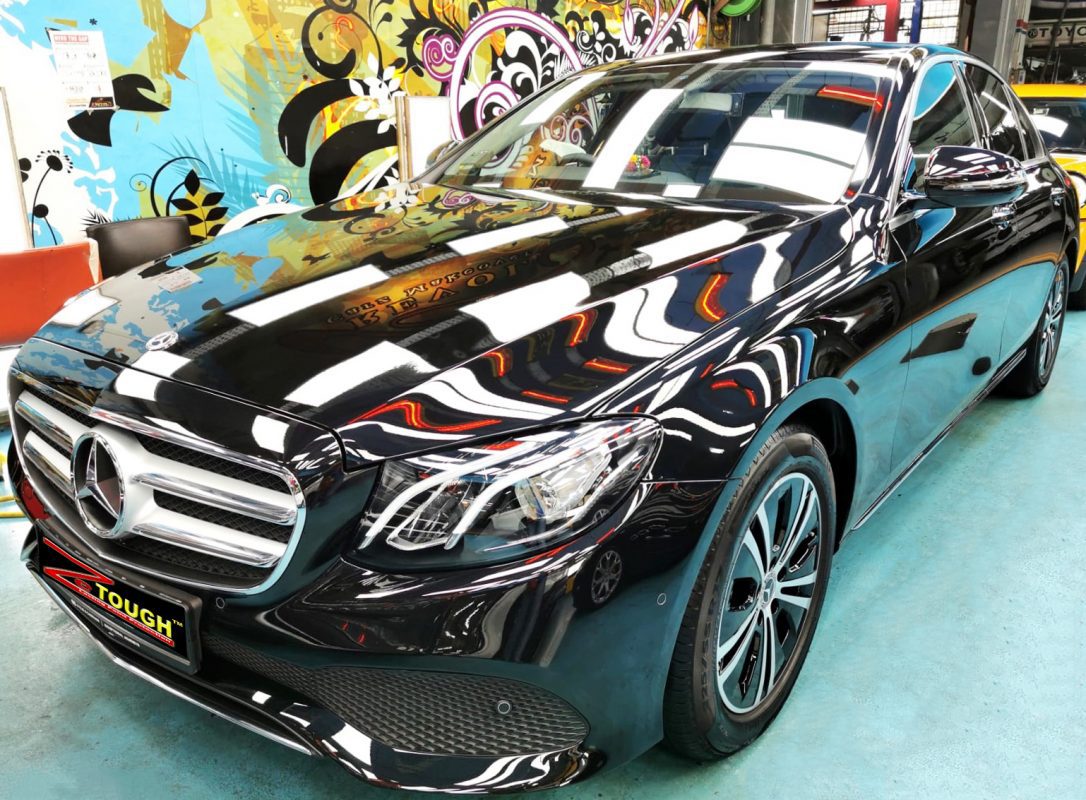 Mercedes-Benz E180, sealed with ZeTough Titanium at Revol Carz.