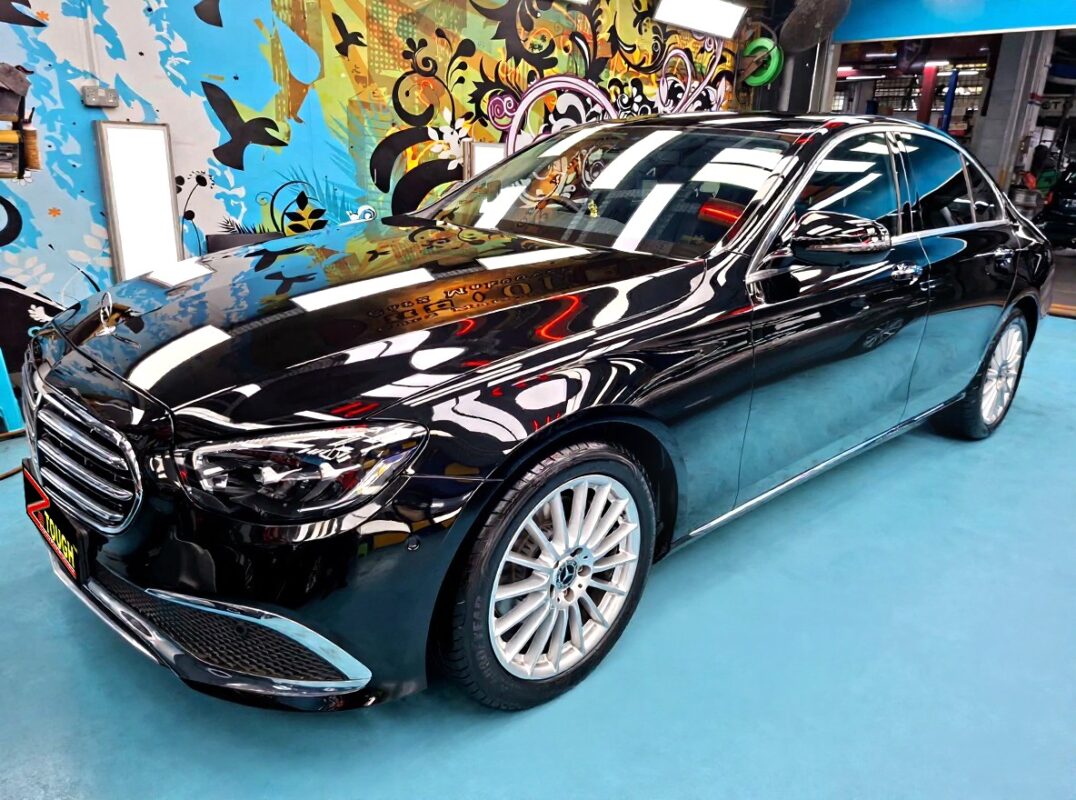 Mercedes-Benz E200, sealed with ZeTough Ceramic at Revol Carz.