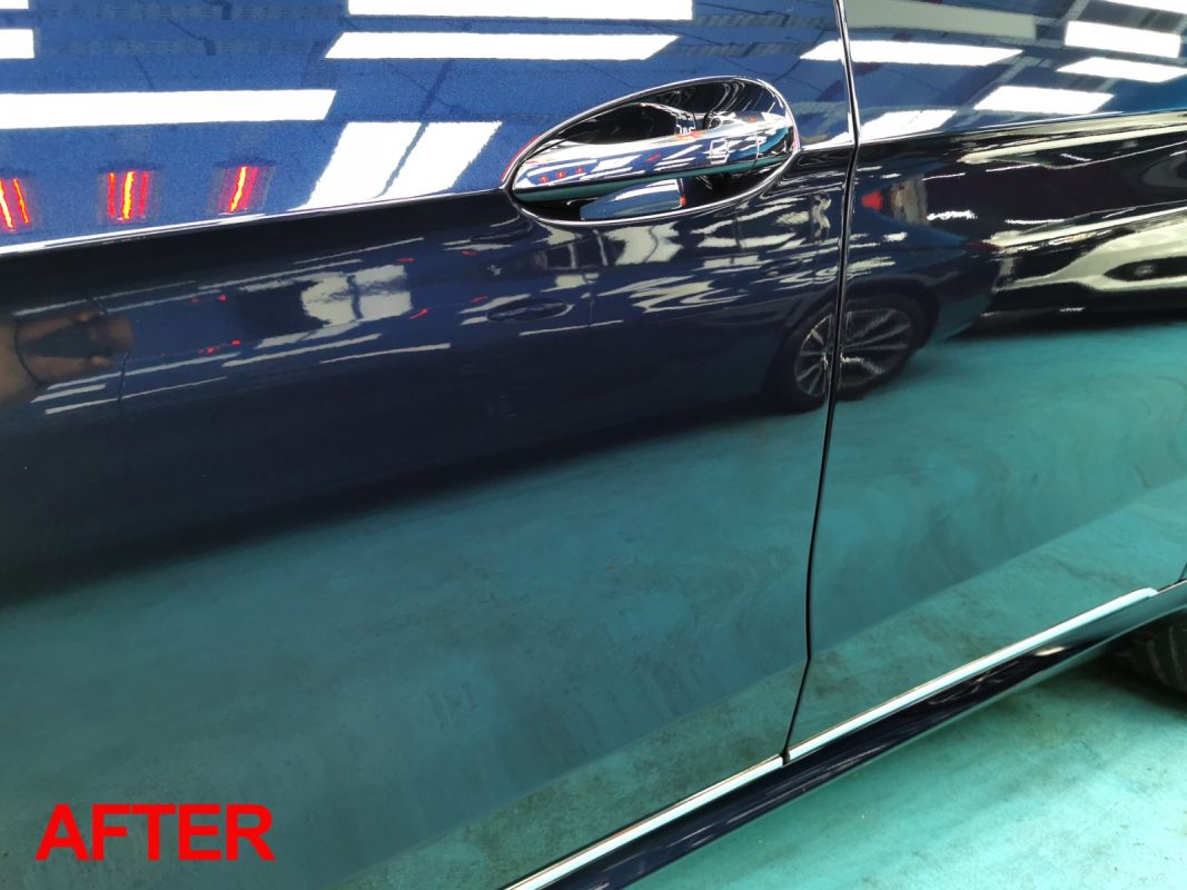Mercedes-Benz E250, fully resprayed at Revol Carz.