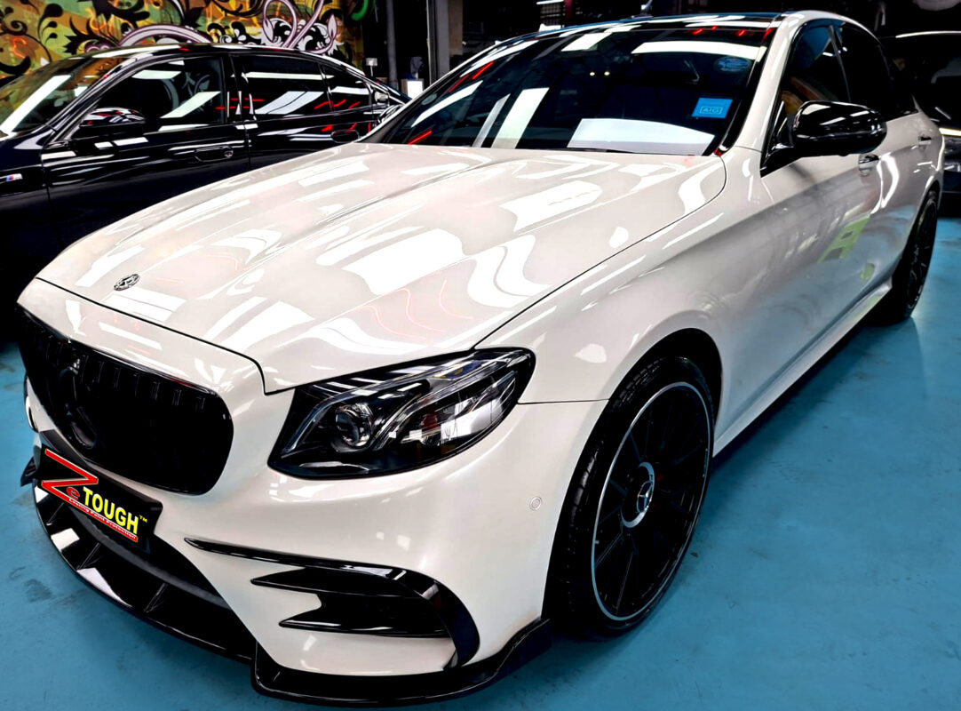 Mercedes-Benz E53, sealed with ZeTough Ceramic at Revol Carz.