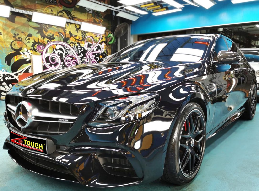 Mercedes-Benz E63, sealed with ZeTough Titanium at Revol Carz.