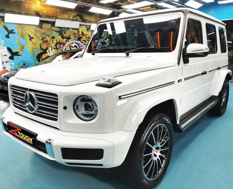 Mercedes-Benz G400 AMG, sealed with ZeTough Ceramic at Revol Carz.