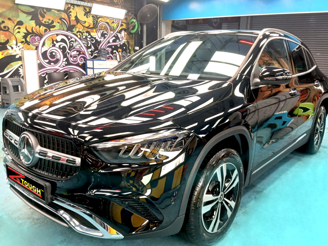 Mercedes-Benz GLA 180, sealed with ZeTough Ceramic at Revol Carz.