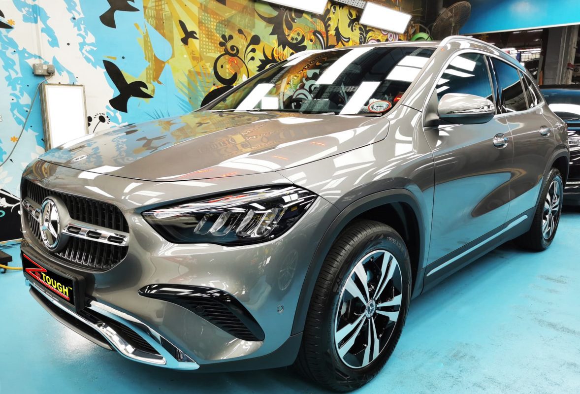 Mercedes-Benz GLA180, sealed with ZeTough Titanium at Revol Carz.