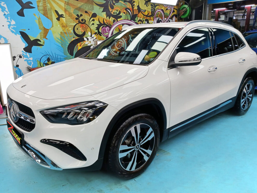 Mercedes-Benz GLA180, sealed with ZeTough Titanium at Revol Carz.