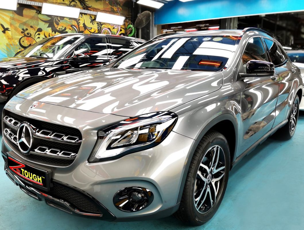 Mercedes-Benz GLA180, sealed with ZeTough Ceramic at Revol Carz.
