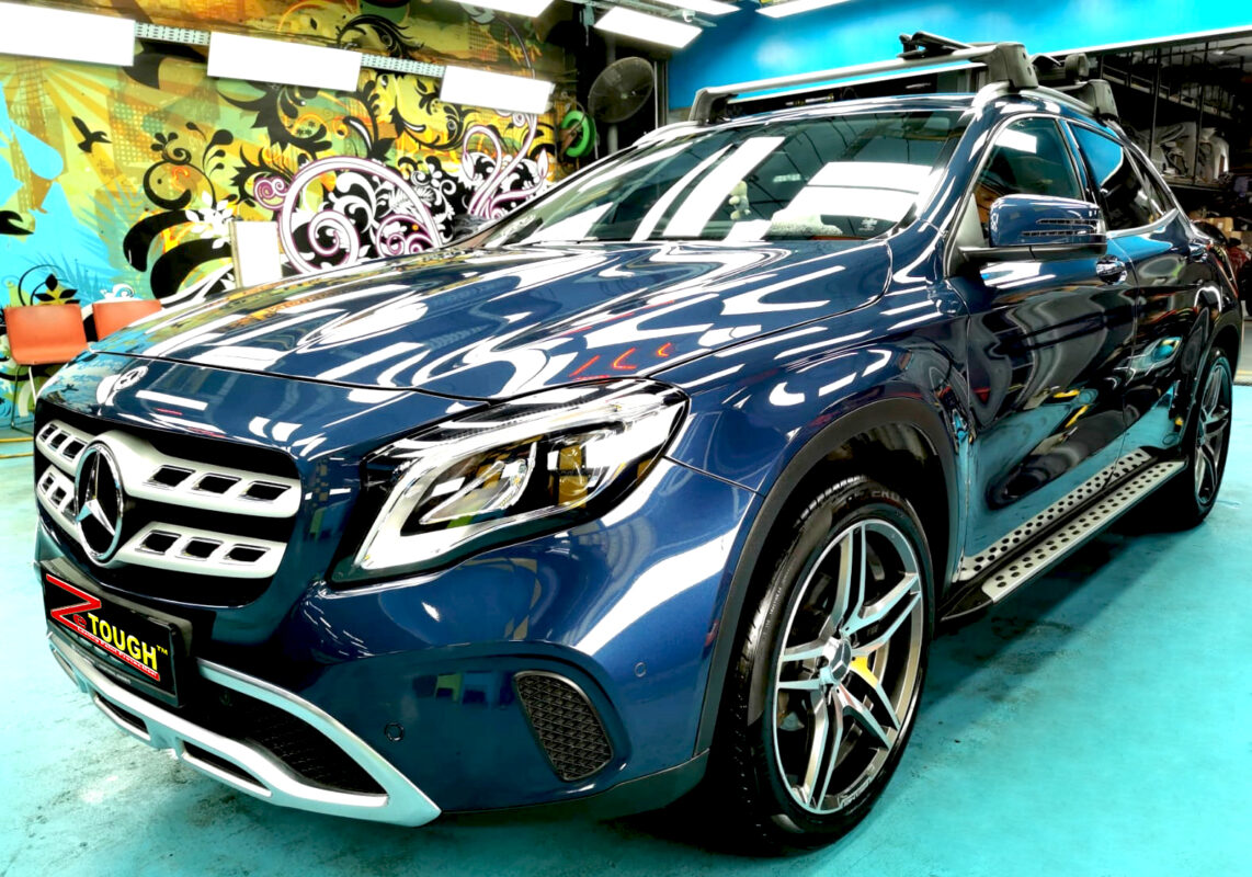 Mercedes-Benz GLA180, sealed with ZeTough Titanium at Revol Carz.