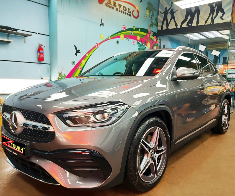 Mercedes-Benz GLA200, sealed with ZeTough Titanium at Revol Carz.