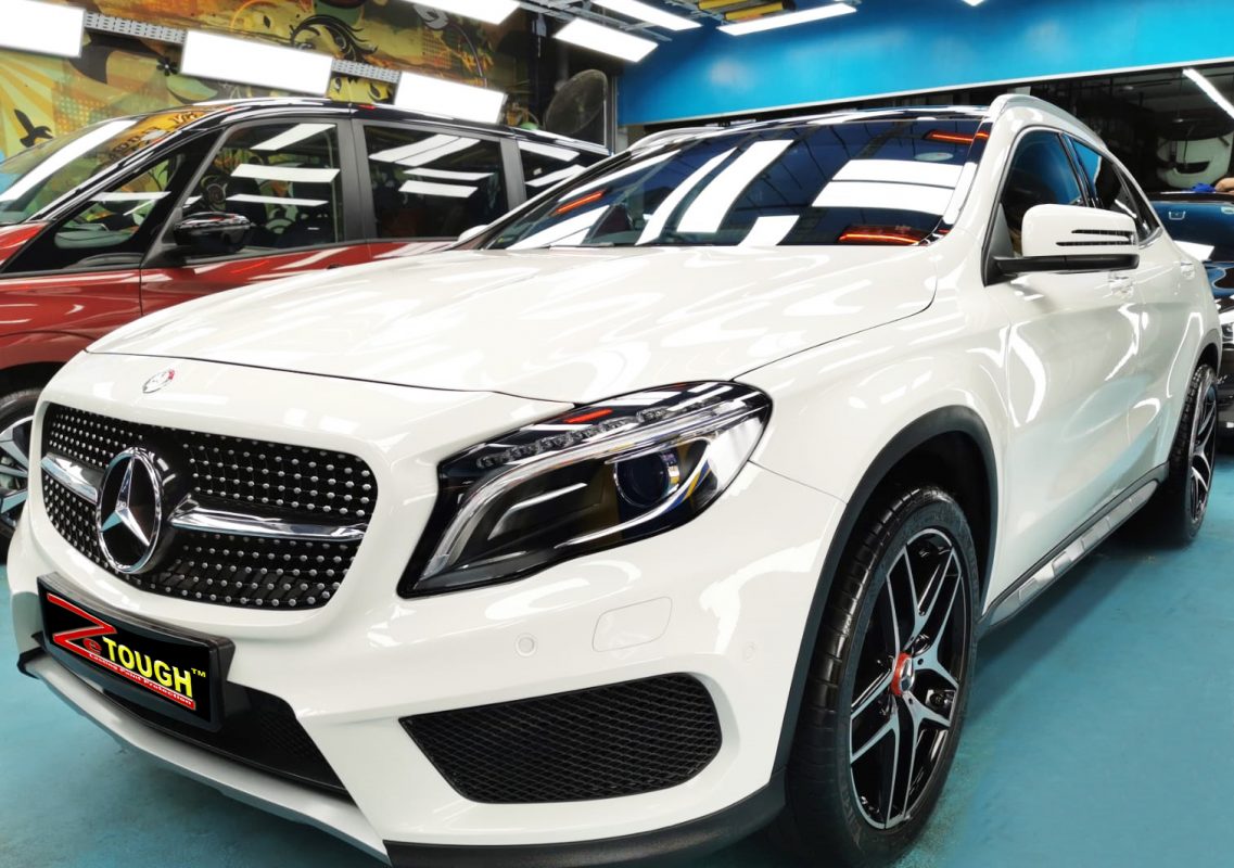 Mercedes-Benz GLA250, sealed with ZeTough Titanium at Revol Carz.
