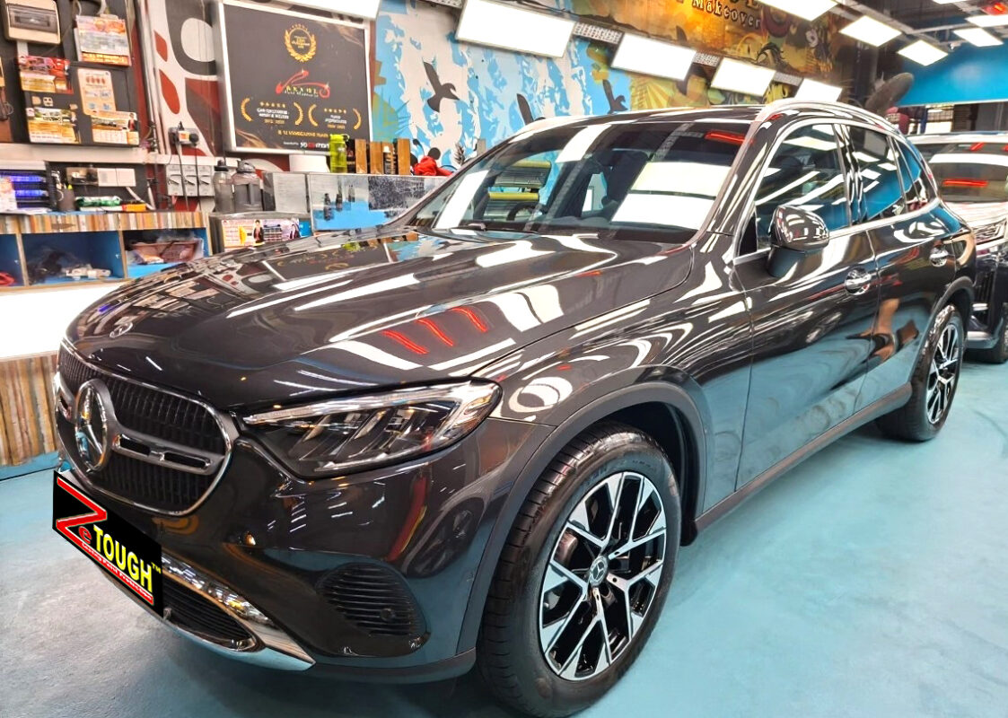 Mercedes-Benz GLC200, sealed with ZeTough Ceramic at Revol Carz.