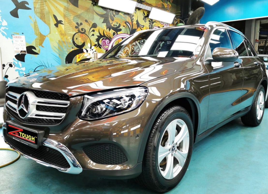 Mercedes-Benz GLC200, sealed with ZeTough Ceramic at Revol Carz.