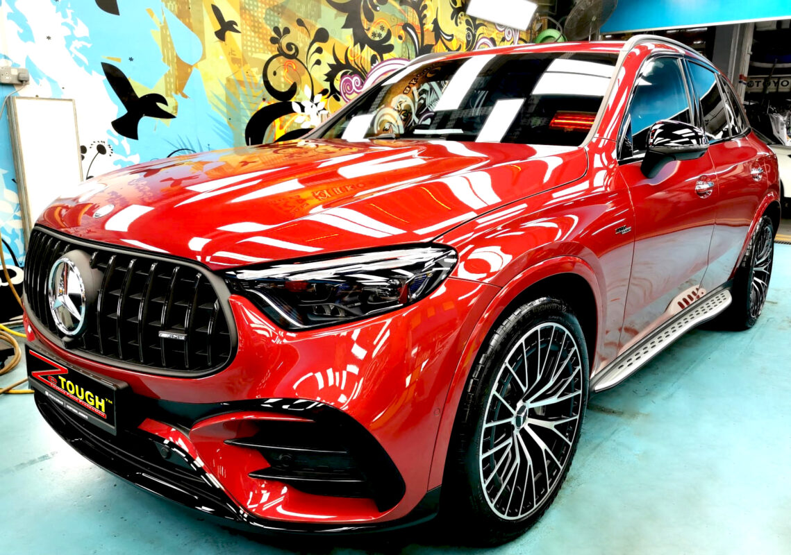 Mercedes-Benz GLC43, sealed with ZeTough Ceramic at Revol Carz.