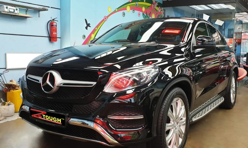Mercedes-Benz GLE400, sealed with ZeTough Titanium at Revol Carz.