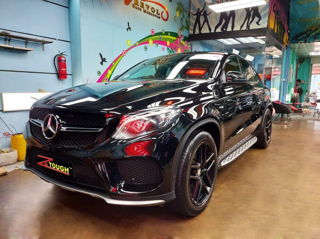 Mercedes-Benz GLE450 AMG, sealed with ZeTough Titanium at Revol Carz.