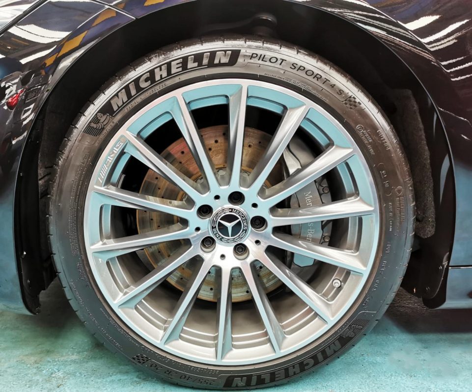 The S500L, finished and ready for collection.