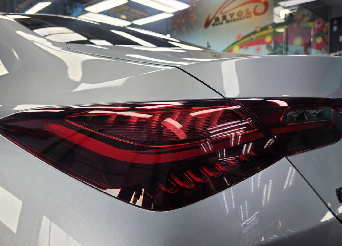The Mercedes-Benz CLA180 after its ZeTough coating.