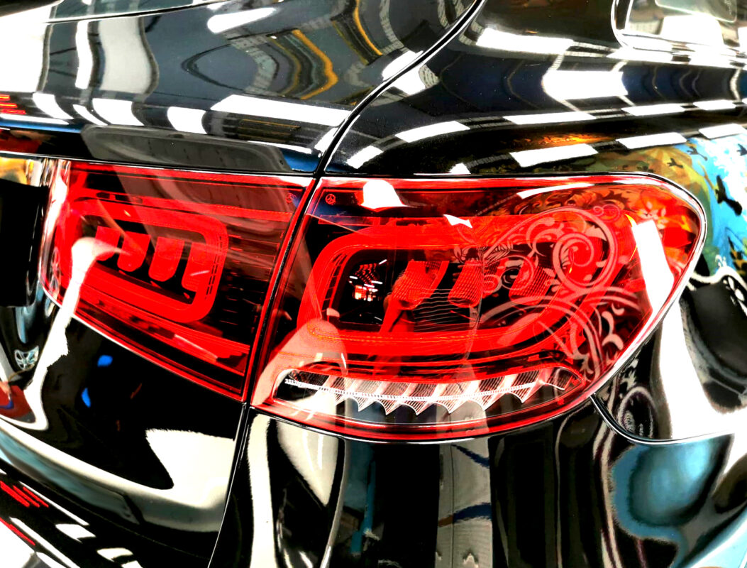 The finished Mercedes-Benz GLC200, glossy and protected.