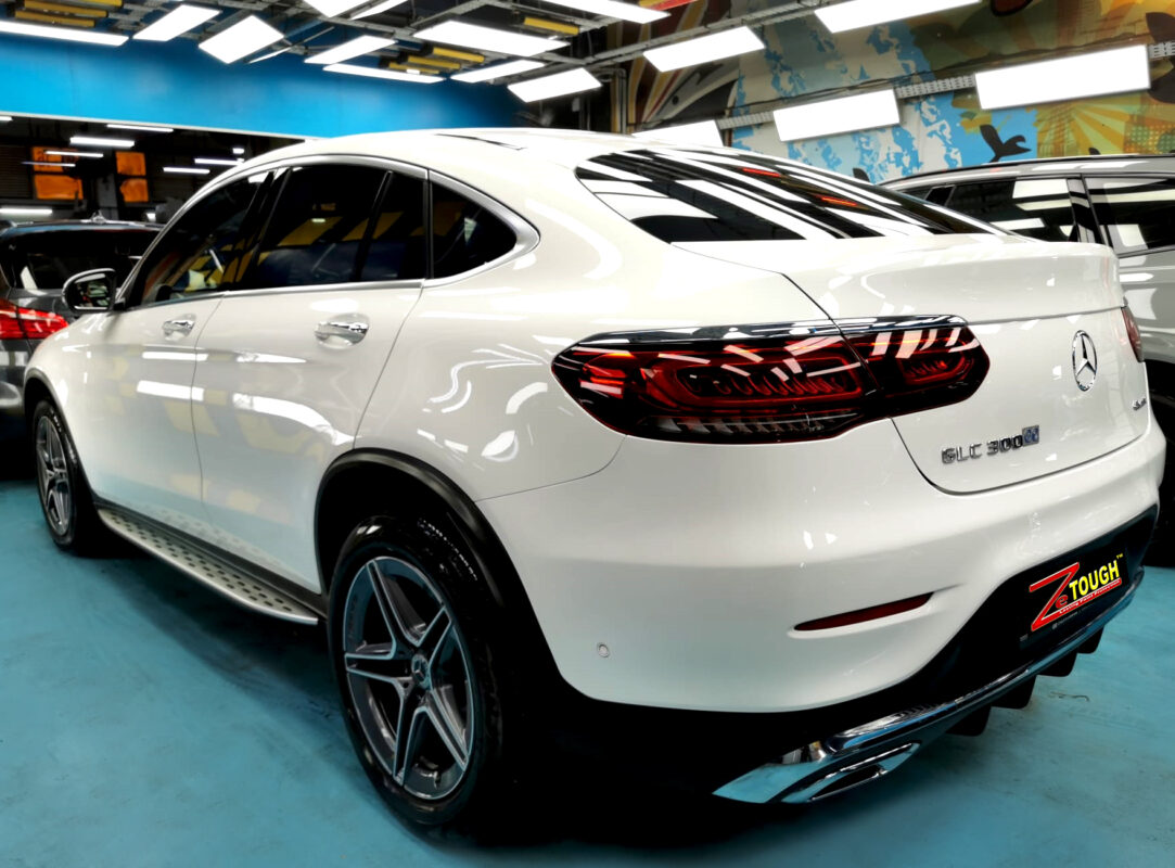 The Mercedes-Benz GLC 300 after its ZeTough coating.