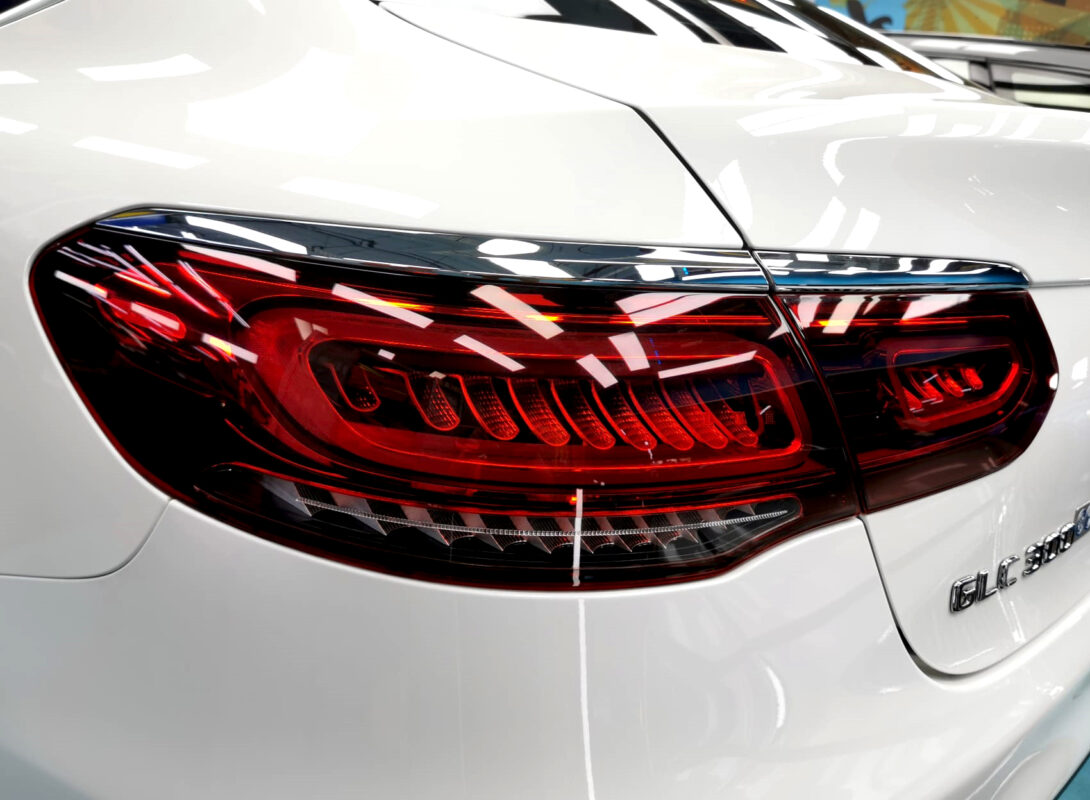 The finished Mercedes-Benz GLC 300, glossy and protected.