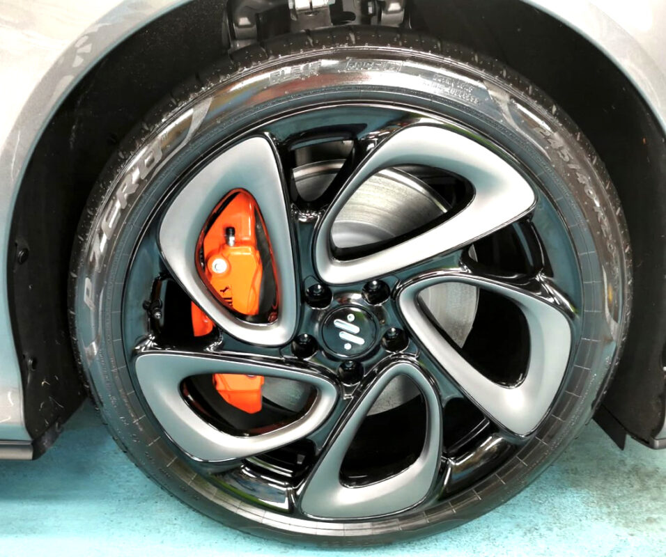 The MG IM5 with its fresh, coated finish.