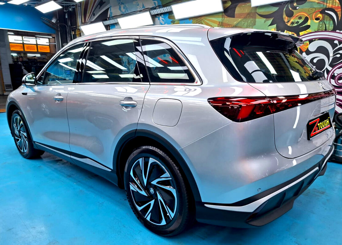 The MG S6 after its ZeTough coating.