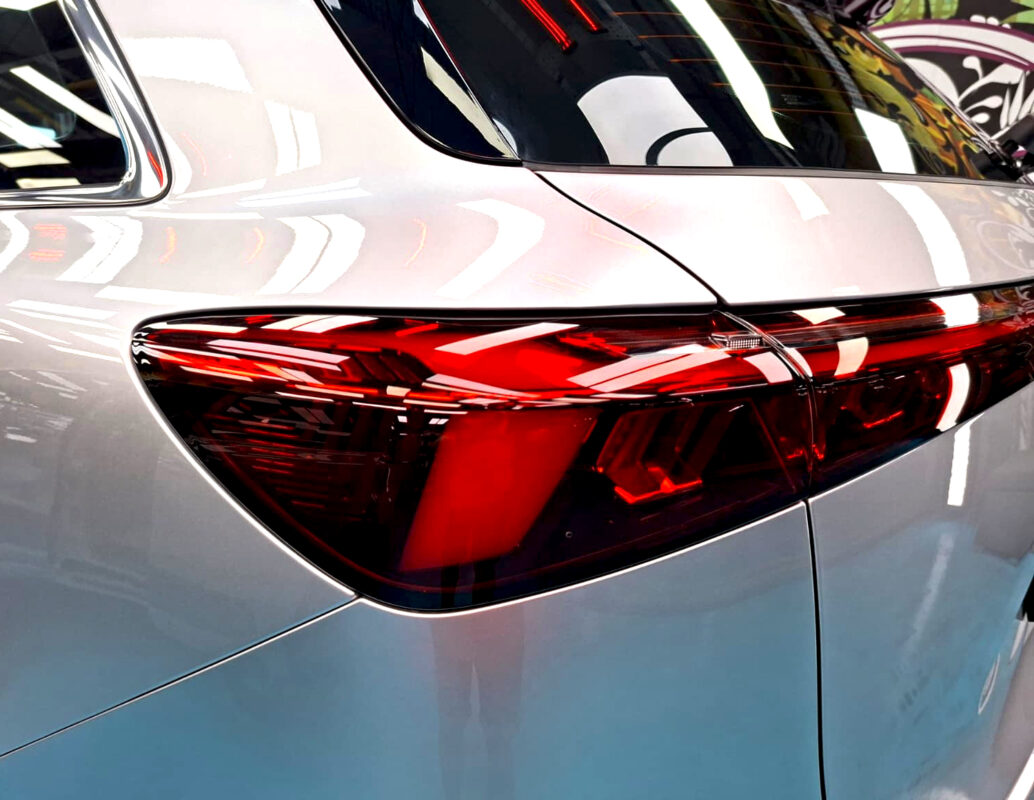 The finished MG S6, glossy and protected.
