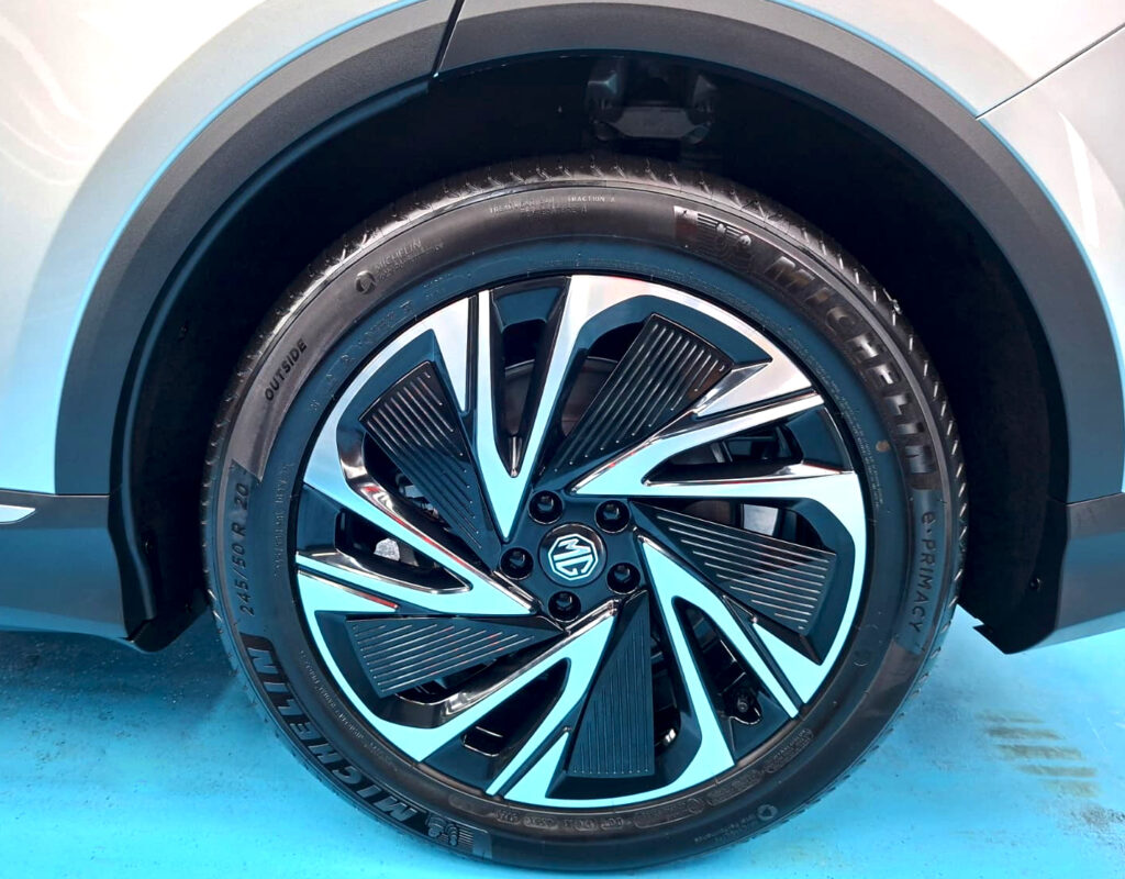 The MG S6 with its fresh, coated finish.