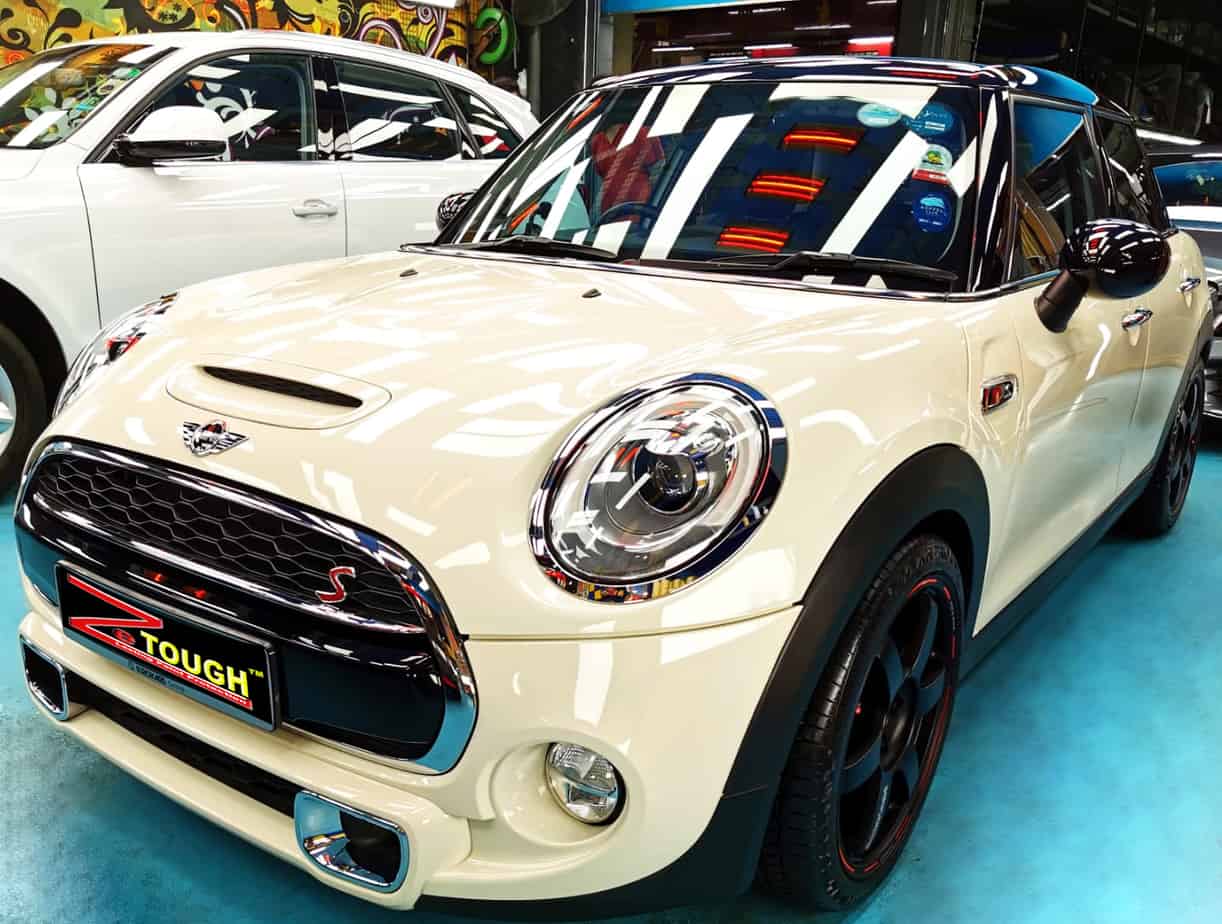 MINI Cooper S, sealed with ZeTough Titanium at Revol Carz.