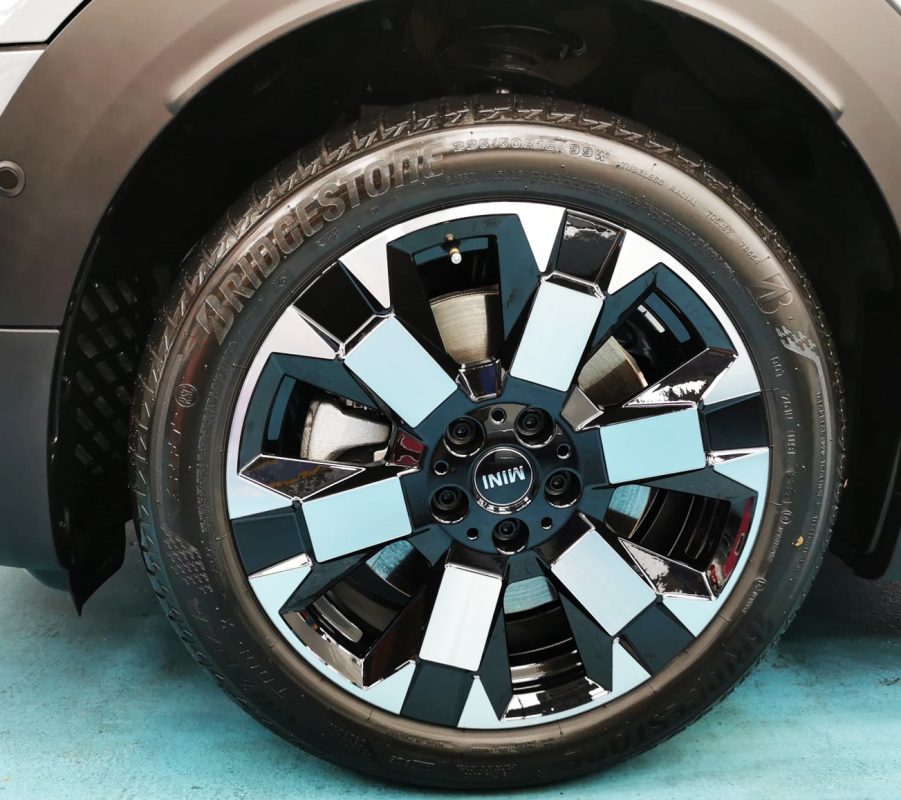 The MINI Countryman, finished and ready for collection.