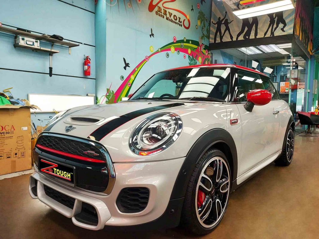 MINI JCW, sealed with ZeTough Ceramic at Revol Carz.