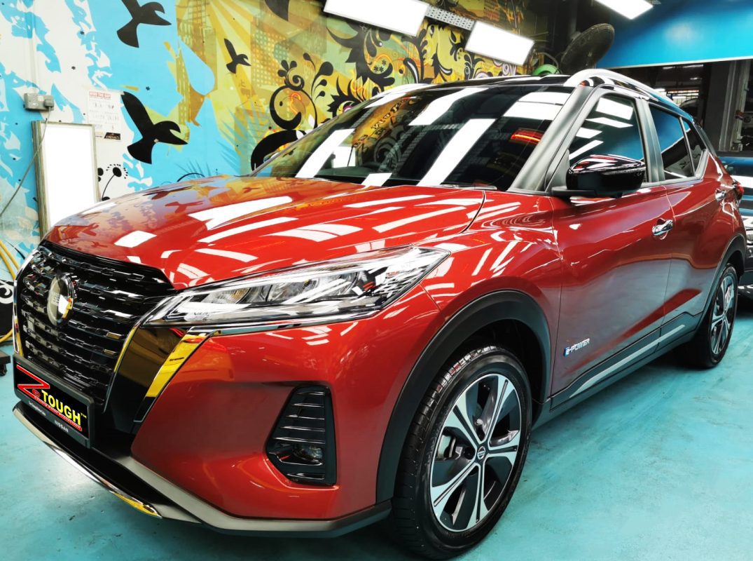 Nissan Kicks, sealed with ZeTough Ceramic at Revol Carz.