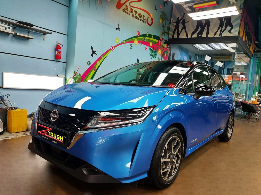 Nissan Note, sealed with ZeTough Ceramic at Revol Carz.