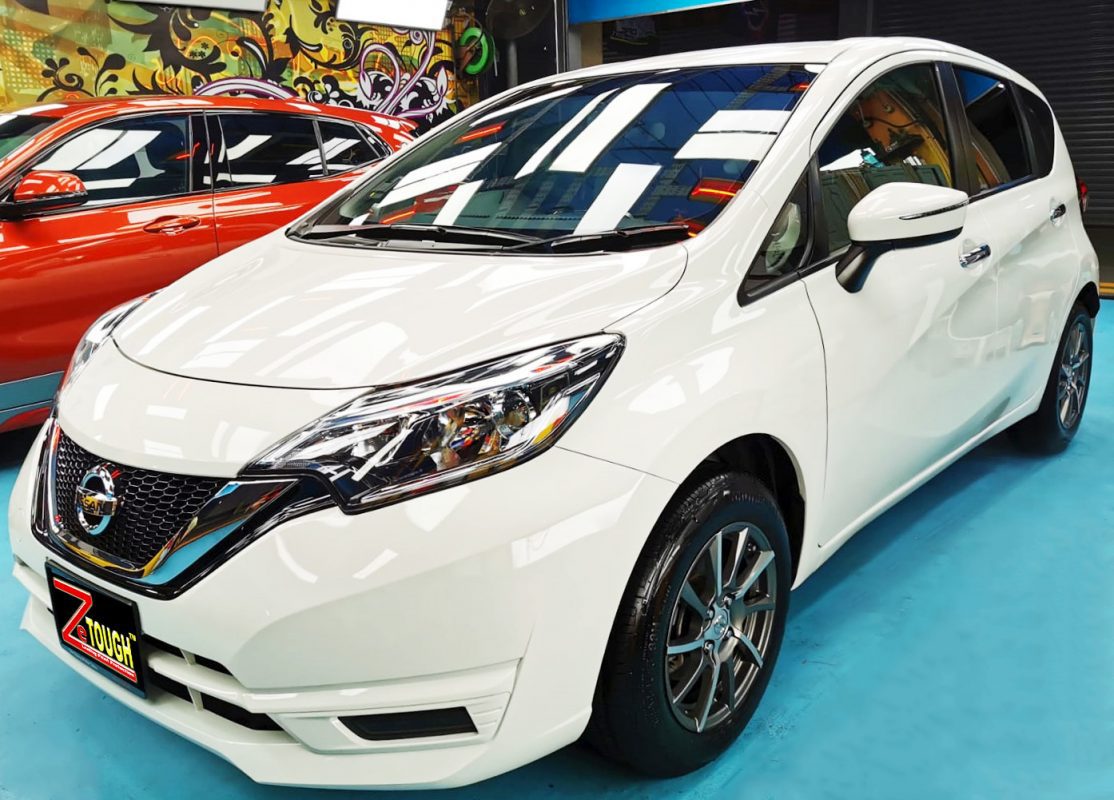 Nissan Note, sealed with ZeTough Titanium at Revol Carz.