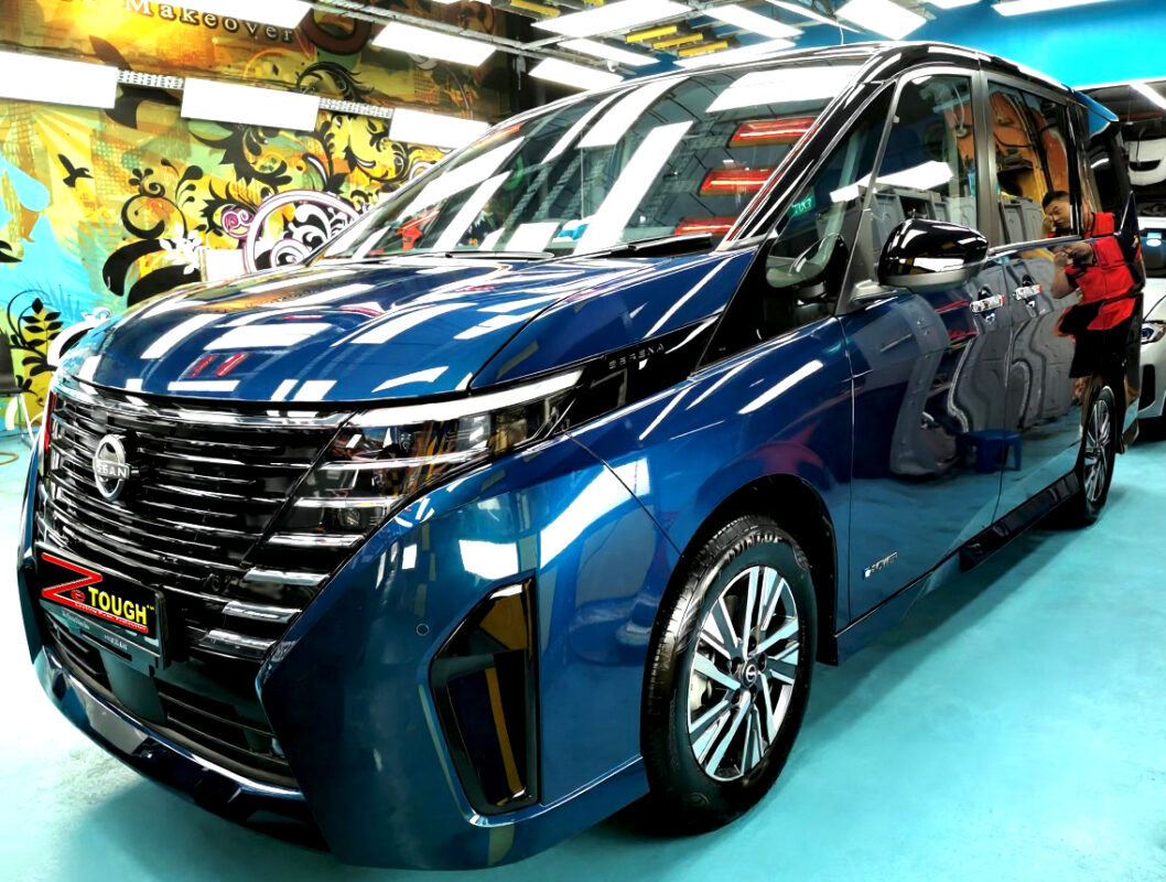 Nissan Serena, sealed with ZeTough Ceramic at Revol Carz.