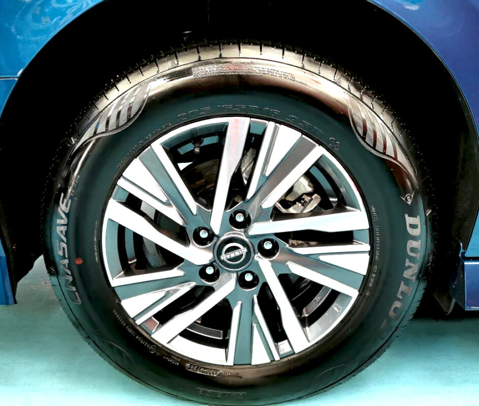 The Nissan Serena, finished and ready for collection.