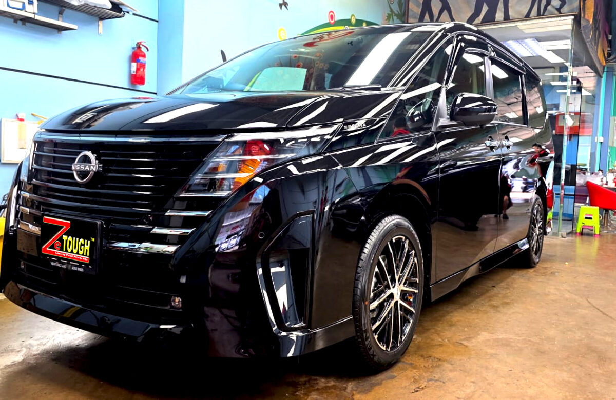 Nissan Serena, sealed with ZeTough Titanium at Revol Carz.
