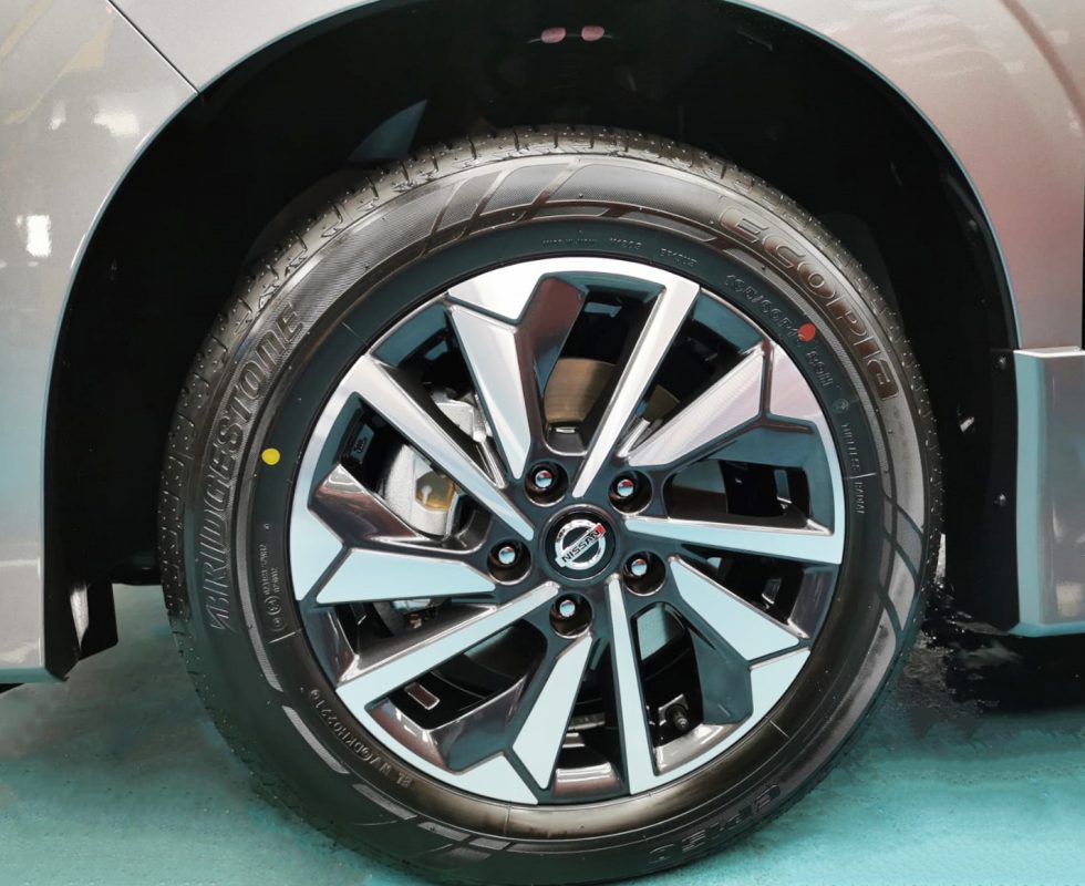 The Nissan Serena, finished and ready for collection.