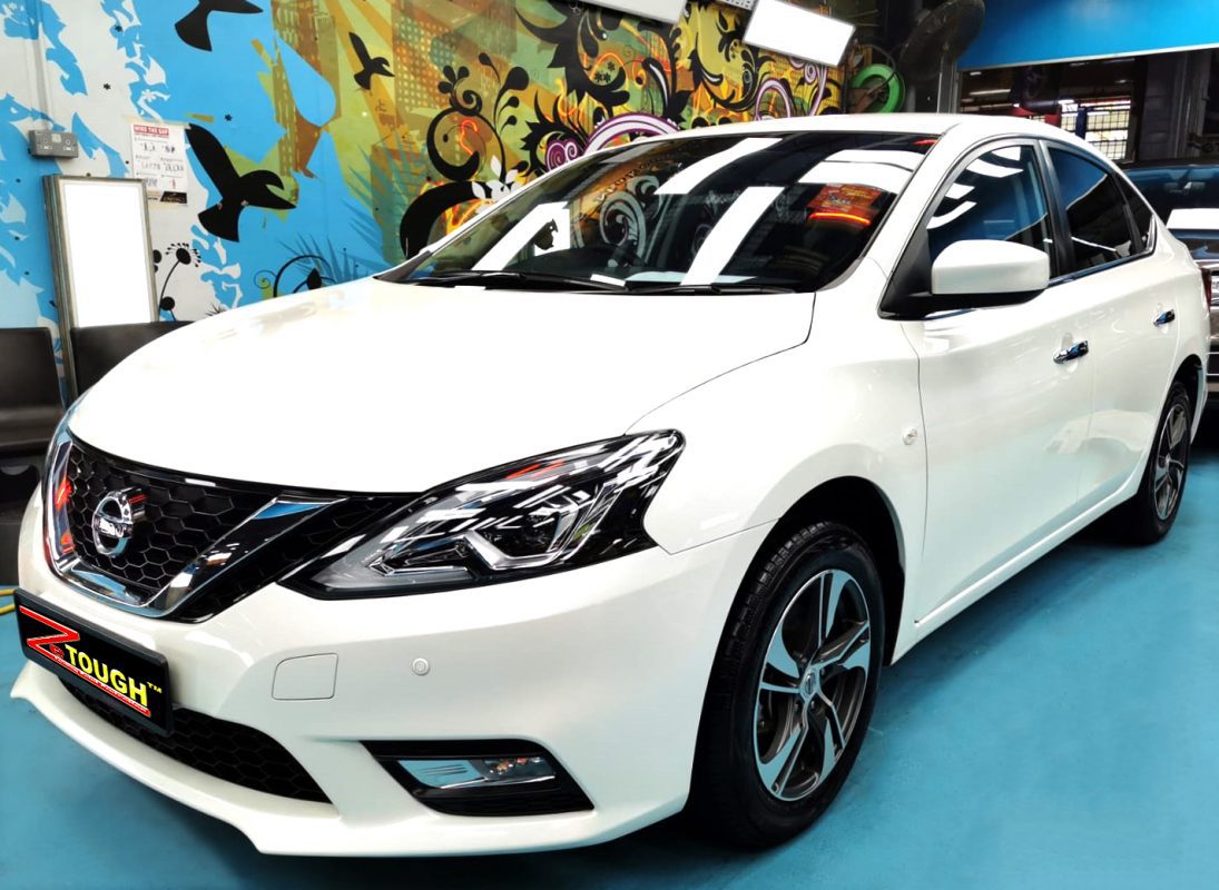 Nissan Sylphy, sealed with ZeTough Ceramic at Revol Carz.