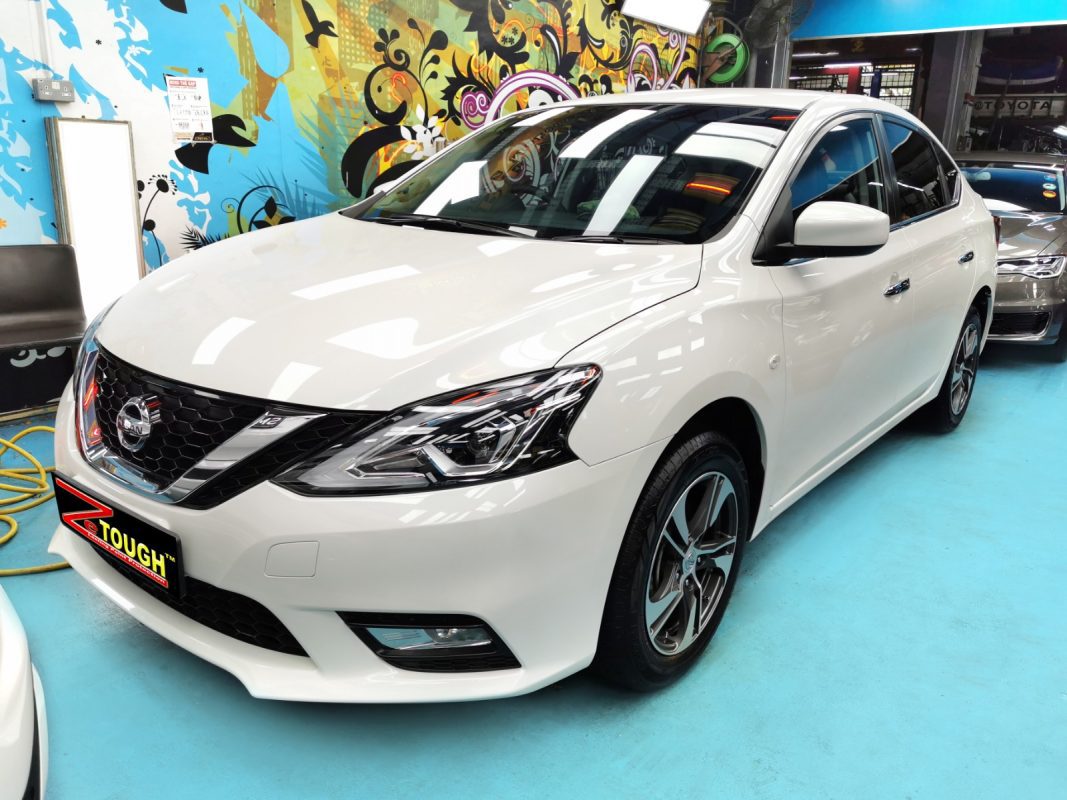 Nissan Sylphy, sealed with ZeTough Ceramic at Revol Carz.