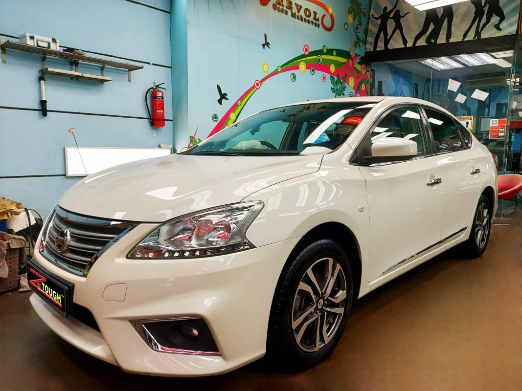 Nissan Sylphy, sealed with ZeTough Titanium at Revol Carz.