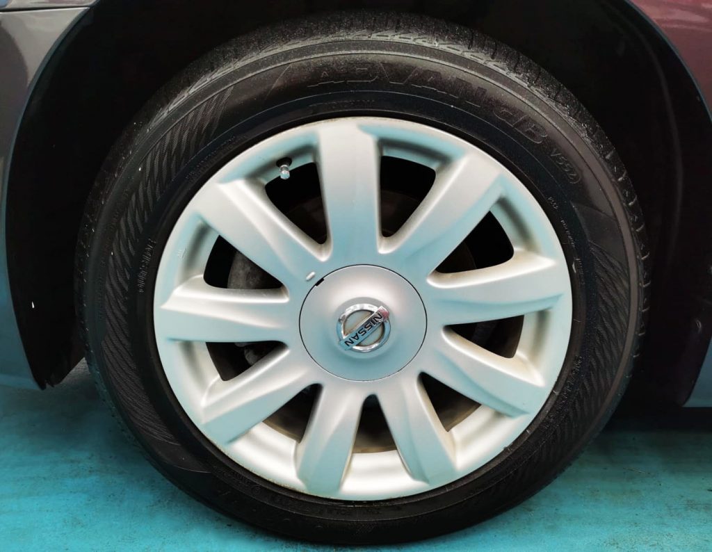 The Nissan Teana, finished and ready for collection.
