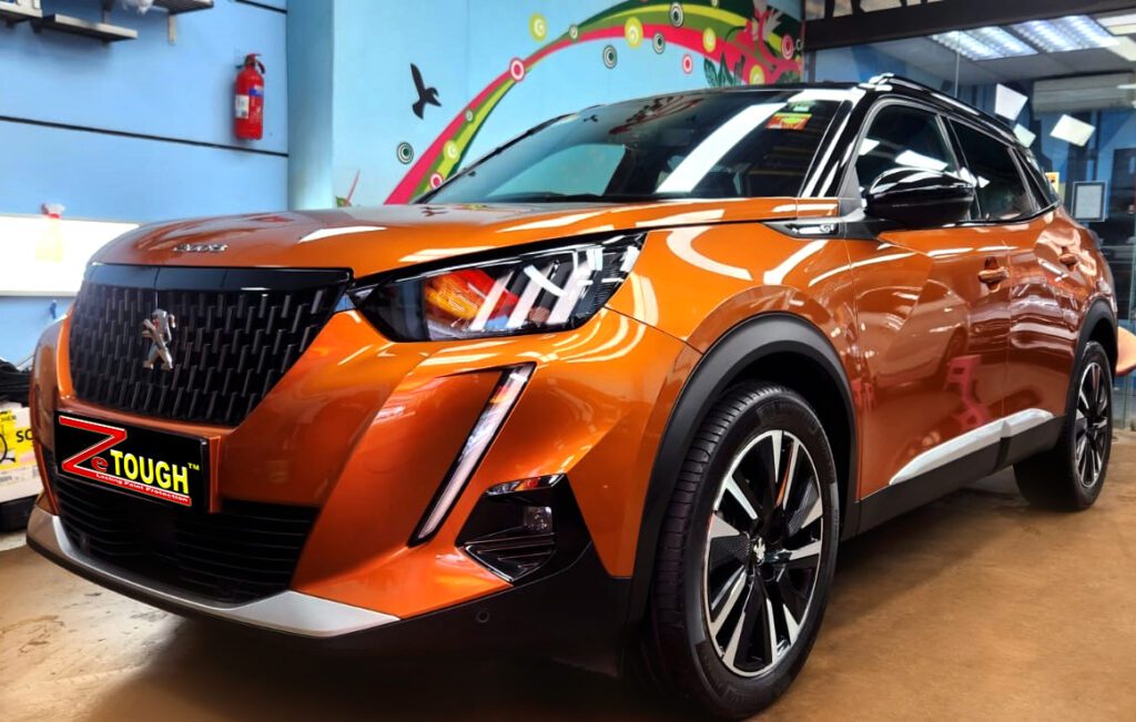 Peugeot 2008, sealed with ZeTough Ceramic at Revol Carz.